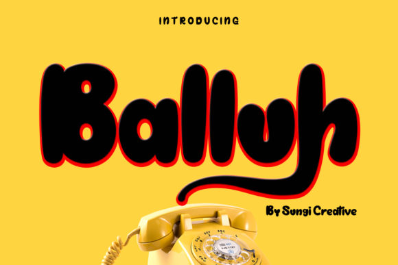 Balluh: How a Bubbly Display Font Boosted Our Campaign’s Visual Voice