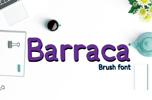 Barraca: A Display Font That Elevates Real Business Branding