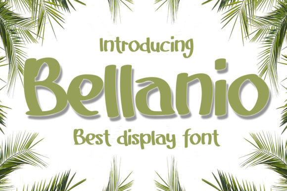 Bellanio: A Joyful Display Font That Elevates Small Business Branding