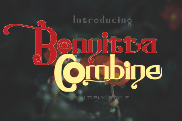 Bonnitta Combine: A Robotic Display Font That Elevates Branding Projects