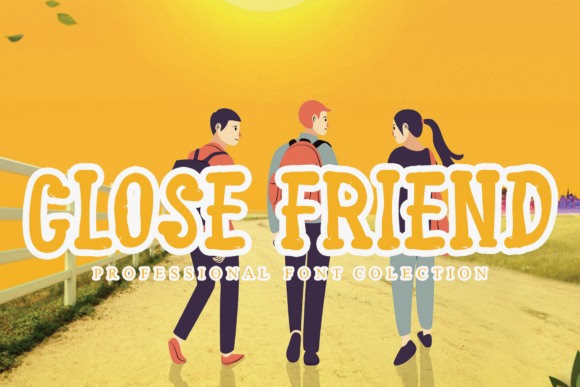 Close Friend: A Quirky Display Font for Joyful Web Design