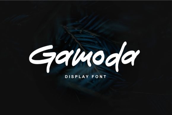 Gamoda: A Trendy Display Font for Modern Editorial Design