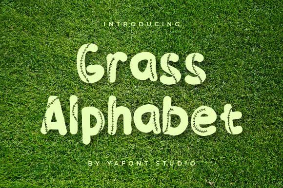 Grass Alphabet: A Marketer’s Secret for Bold, Athletic Campaign Typography