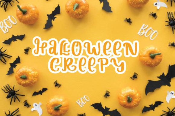 Halloween Creepy: A Spooky Display Font for Editorial Design