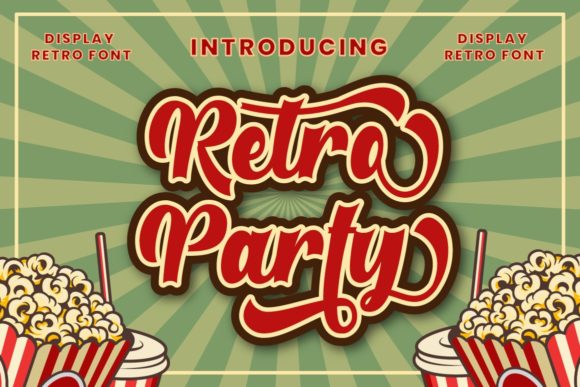 How Retro Party Font Brought Joy to a Café Branding Project