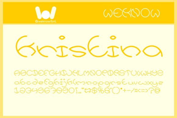 Kristina: A Modern Display Font for Editorial Design and Digital Publishing