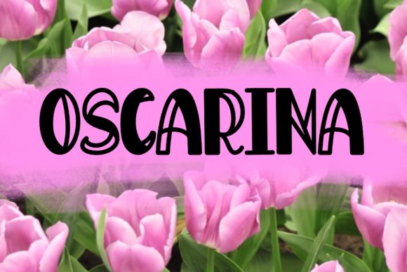 Oscarina: The Display Font That Elevates Campaign Visuals with Personality