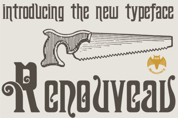 Renouveau: A Vintage Display Font That Elevates Modern Web Design