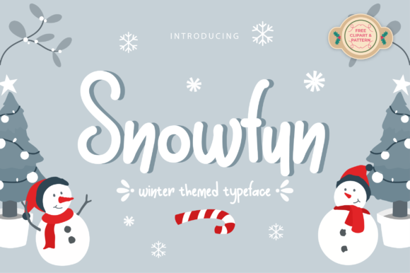 Snowfun: A Designer’s Take on This Display Font for Real Projects