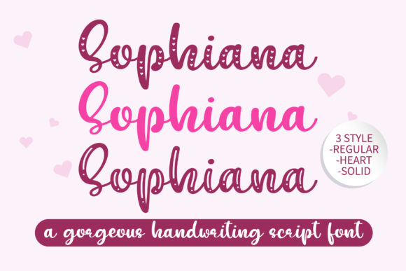 Sophiana: A Display Font That Elevates Marketing Visuals