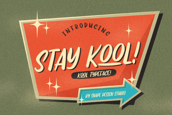 Stay Kool: A Lively Display Font That Elevates Casual Branding