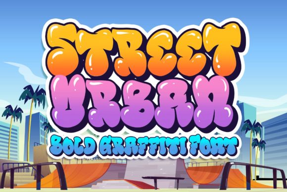 Street Urban: A Playful Display Font for Modern Web Design Projects