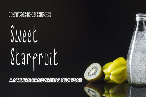 Sweet Starfruit: A Craft Maker’s Go-To Display Font for Charming Product Designs